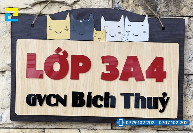 Chat Lieu Go Lam Bang Ten Lop Mam Non