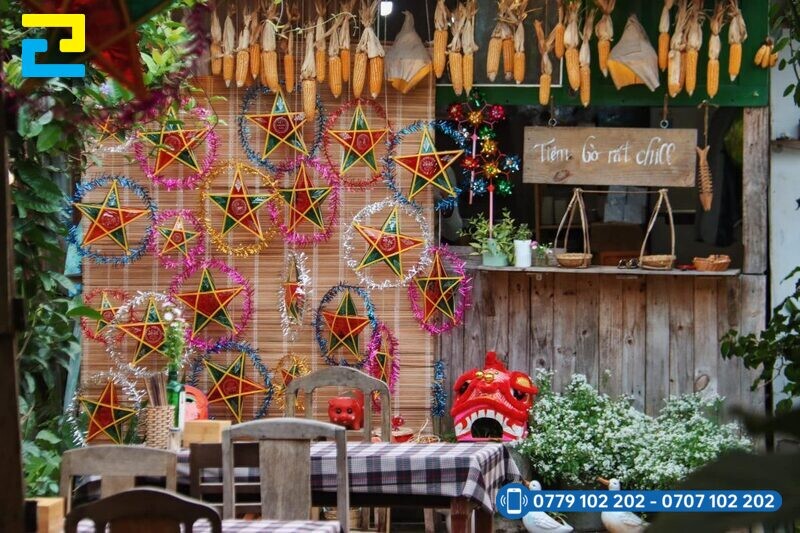 Chon Chu De Cho Trang Tri Trung Thu Quan Ca Phe