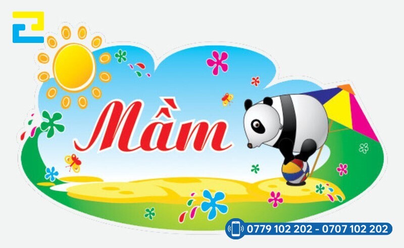 Gioi Thieu Bang Ten Lop Mam Non