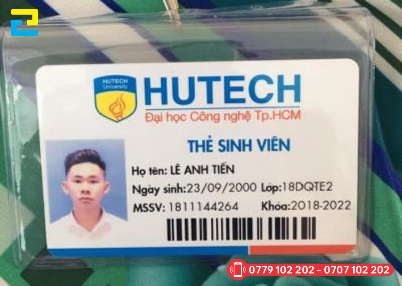 In Logo Truong Hoc Len The Sinh Vien