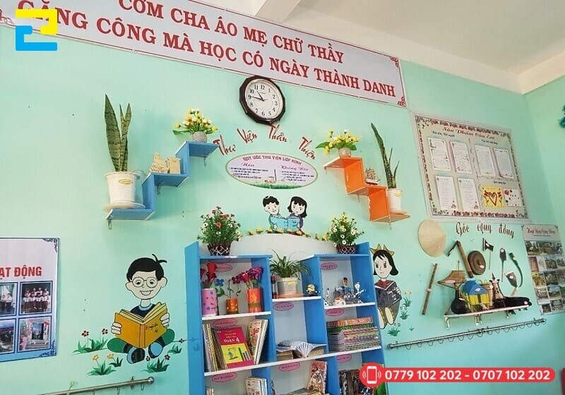 Mau 3 Decal Trang Tri Lop Hoc