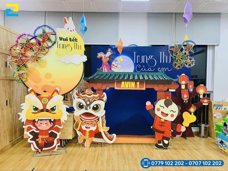 Mau 4 Tieu Canh Trung Thu