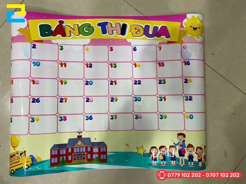 Mau 6 Decal Trang Tri Lop Hoc