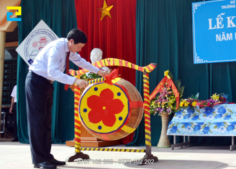 Trang Tri Trong Khai Giang 1