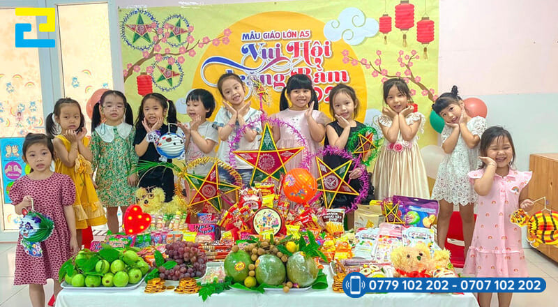 Y Tuong Trang Tri Trung Thu Mam Non