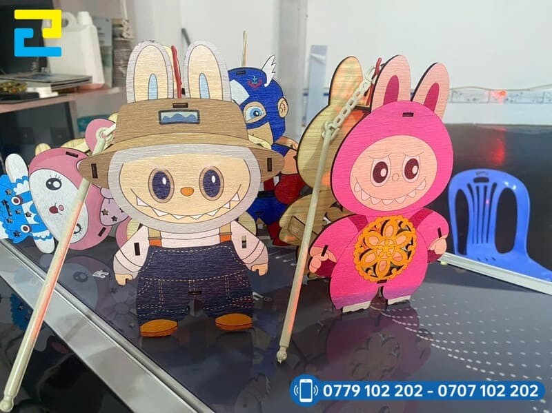 Chat Lieu Long Den Labubu