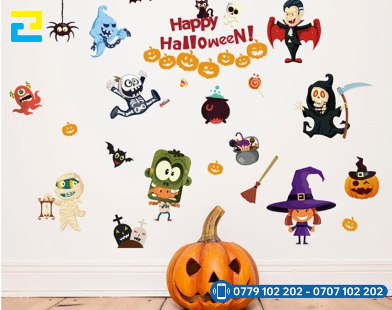 Decal Trang Tri Halloween 11