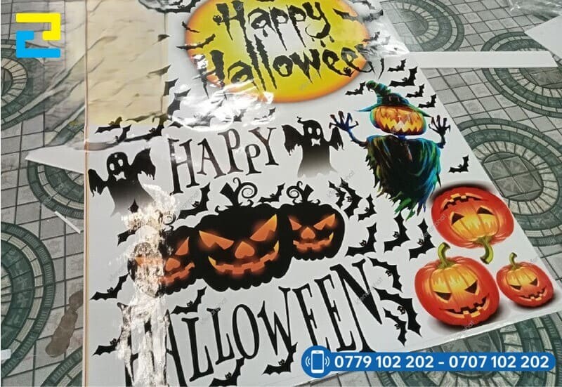 Decal Trang Tri Halloween 12