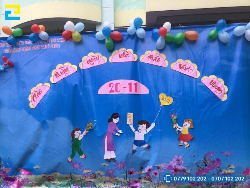 Trang Tri 20 11 Mam Non 8