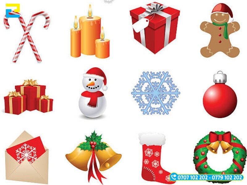 Cong Nghe In Sticker Noel