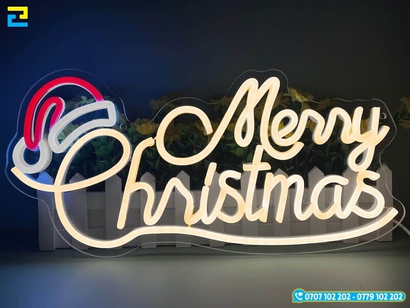 Den Neon Giang Sinh Mau 2