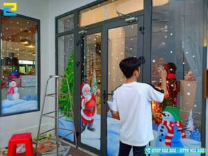 In An Va Thiet Ke Decal Trang Tri Noel