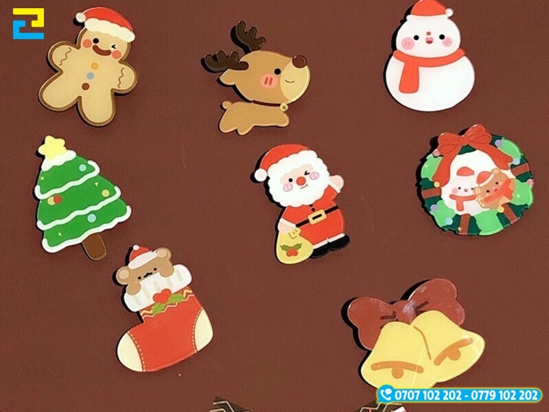 Mau 6 Sticker Noel Giang Sinh