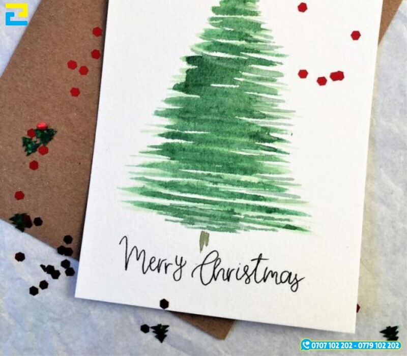 Mau Thiep Giang Sinh Handmade 1