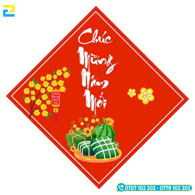 Sticker Chuc Mung Nam Moi 2