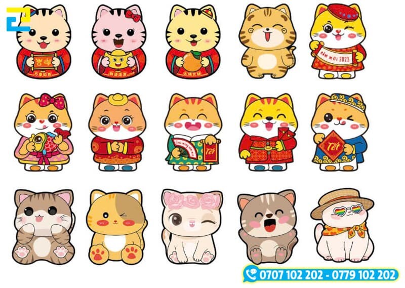 Sticker Chuc Mung Nam Moi 5