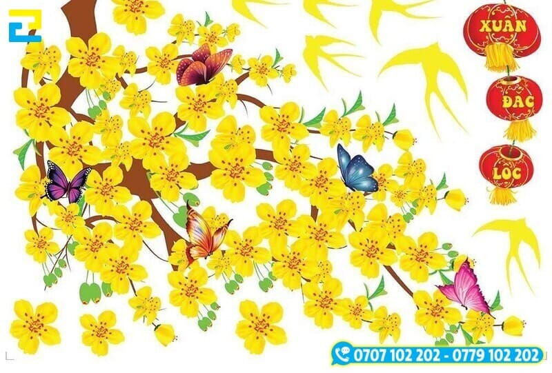 Sticker Chuc Mung Nam Moi 7