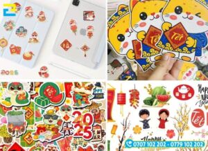 Sticker Chuc Mung Nam Noi