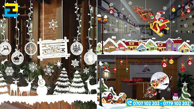 Trang Tri Noel Cua Kinh Decal 3