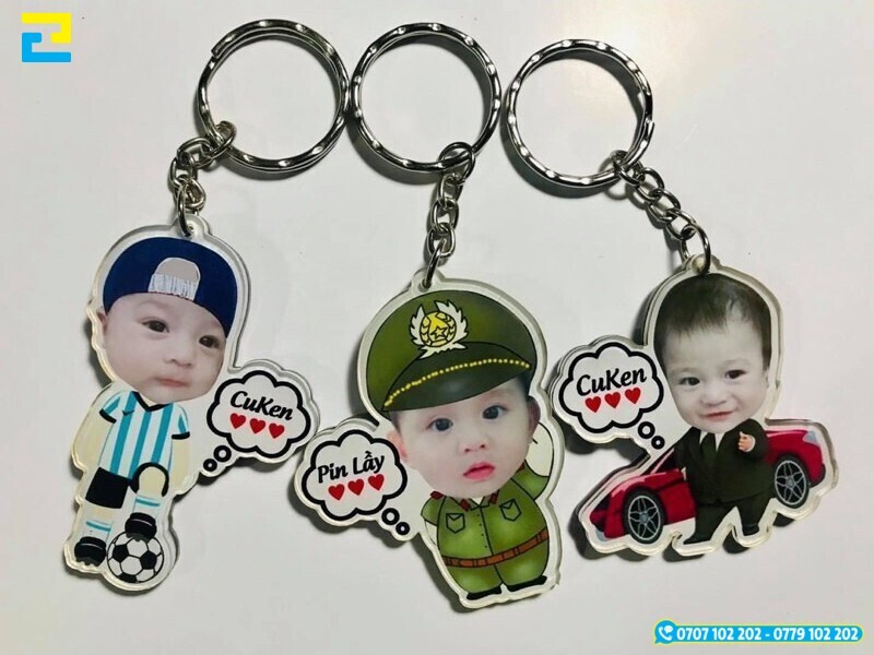 Goi Y Mot So Mau Thiet Ke Moc Khoa Chibi De Thuong