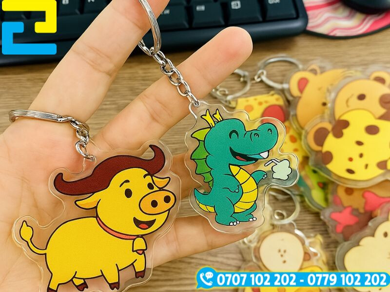 Móc khóa 12 con giáp hình con trâu