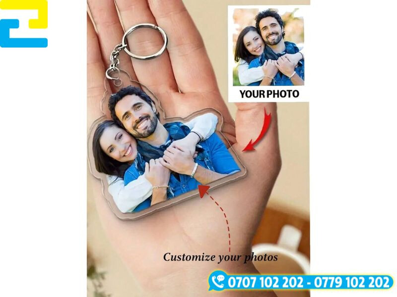 Cấu tạo của móc khóa mica hình gia đình