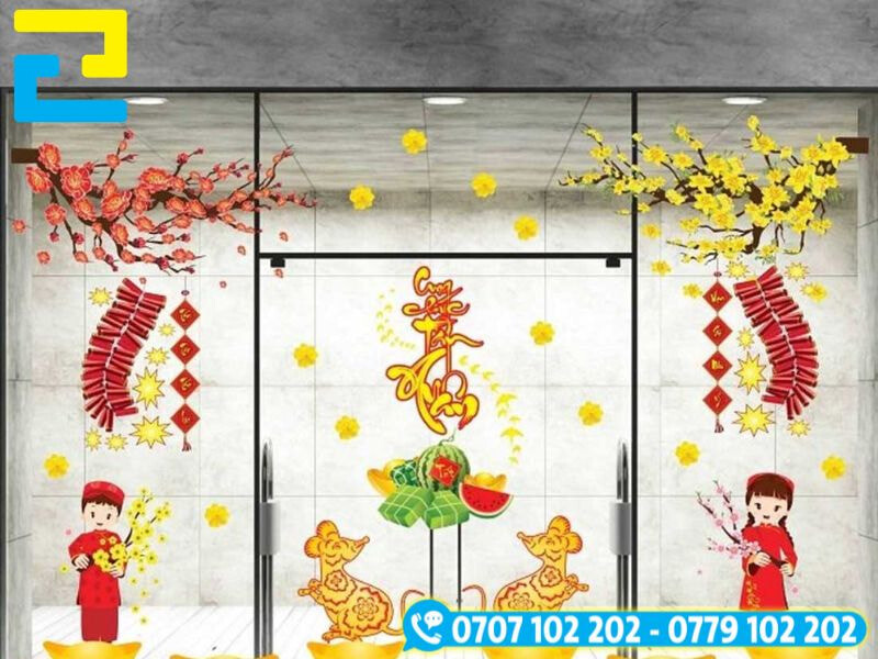 Decal trang trí cho các dịp đặc biệt trong năm