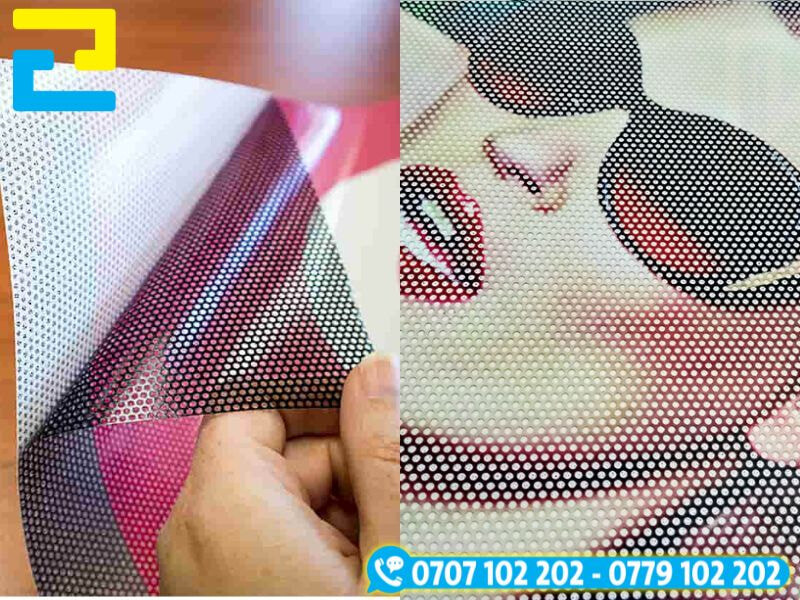 Decal lưới cấu trúc lưới nhỏ