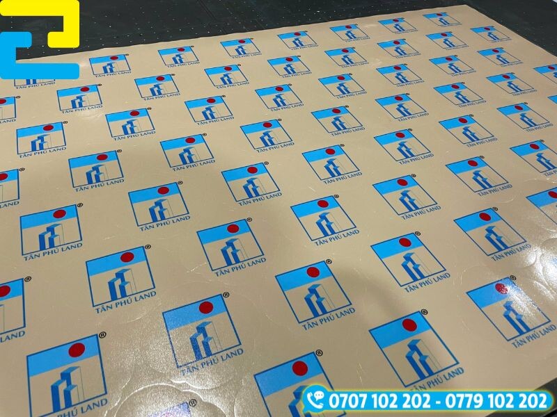 Decal dán cho dự án bất động sản 