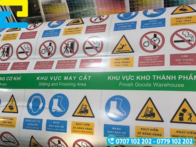 Bảng Giá In Sticker Theo Yêu Cầu Giá Rẻ, Chất Lượng - inan2h