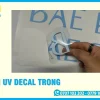In Ấn 2H nhận in UV decal trong siêu nét, siếu bền