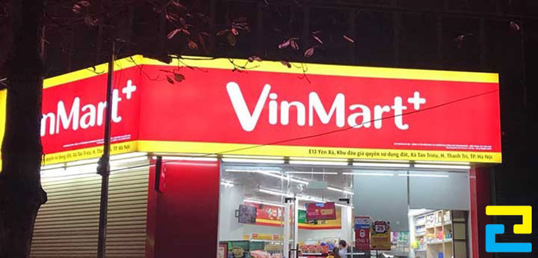 Bảng Quảng Cáo In Bạt Cho Cửa Hàng Tiện Lợi