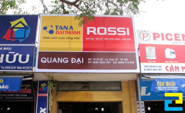 Biển Quảng Cáo Cho Thương Hiệu Quang Đại