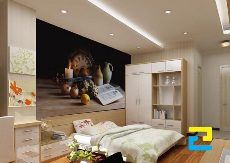 giay dan tuong in UV