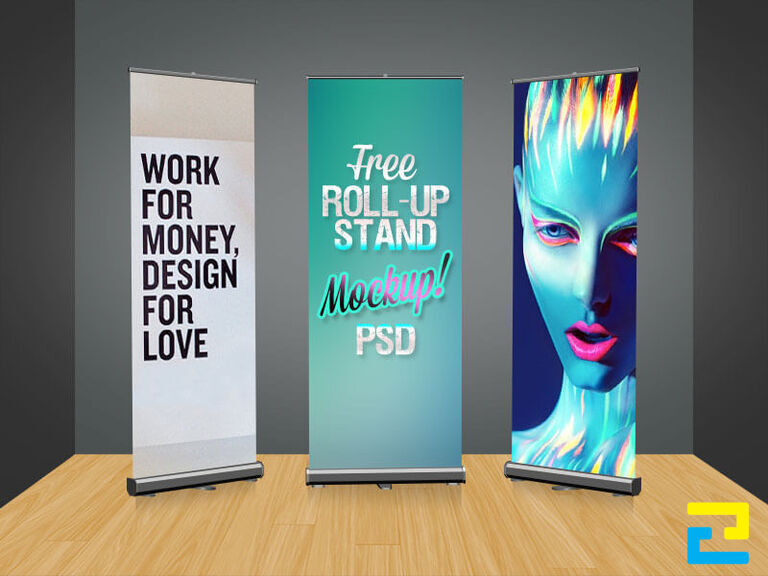 Standee được thiết kế với màu sắc tươi sáng mang tính nghệ thuật cao