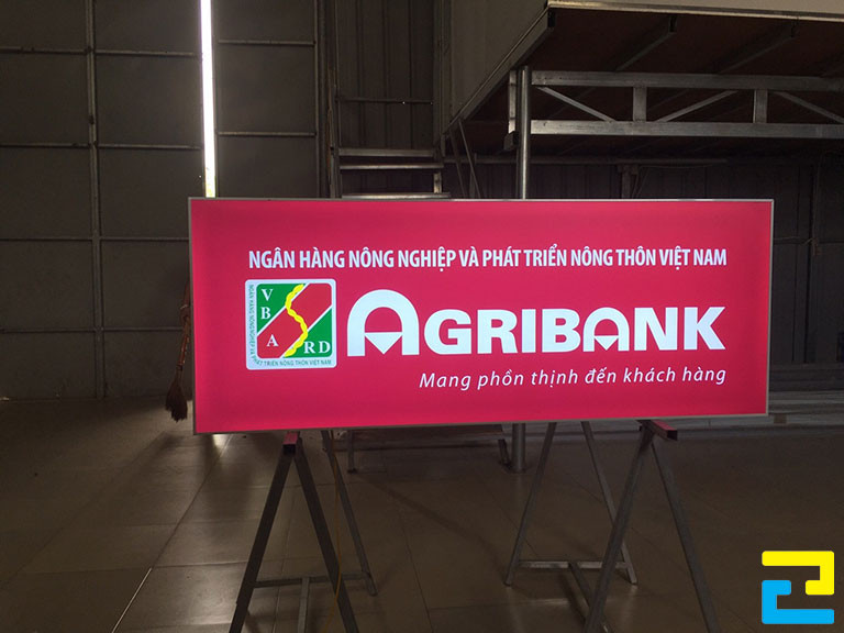 Mẫu Biển Quảng Cáo In Bạt đẹp Cho Ngân Hàng Agribank