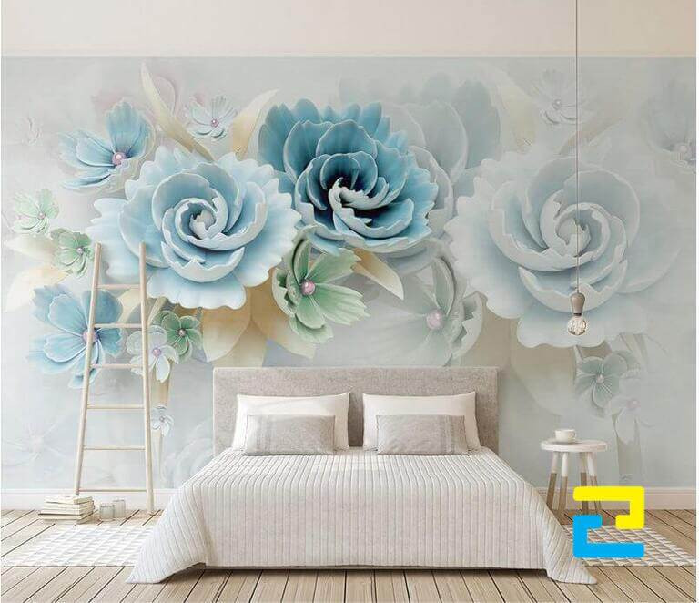 giay dan tuong phong ngu