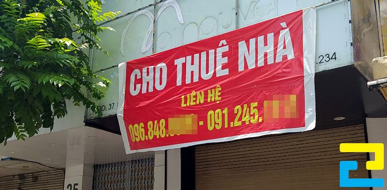 Băng Rôn Cho Thuê Nhà Giá Phải Chăng