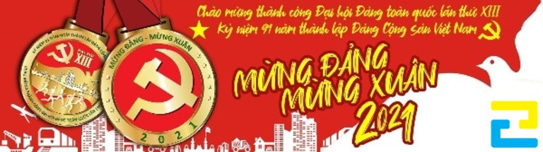 Mẫu in băng rôn Mừng Đảng Mừng Xuân 2021