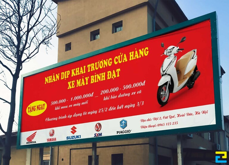 Việc sử dụng hình thức quảng bá này sẽ giúp nhiều khách hàng tiếp cận được thương hiệu của bạn dù ở bất cứ đâu