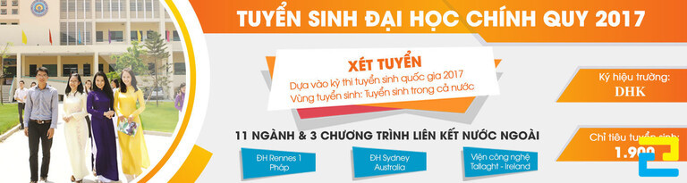 Mẫu băng rôn thông báo tuyển sinh hệ chính quy