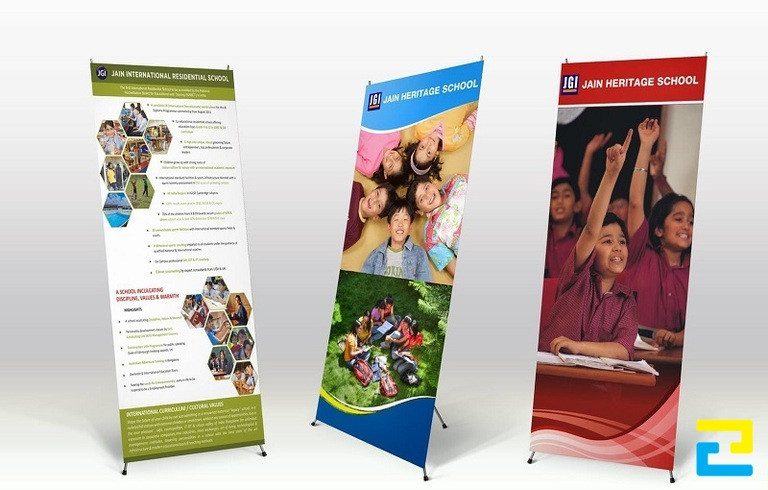 Banner trong nhà khi in cho giá thành rẻ hơn