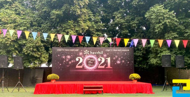 Mẫu phông nền tất niên đẹp, ấn tượng