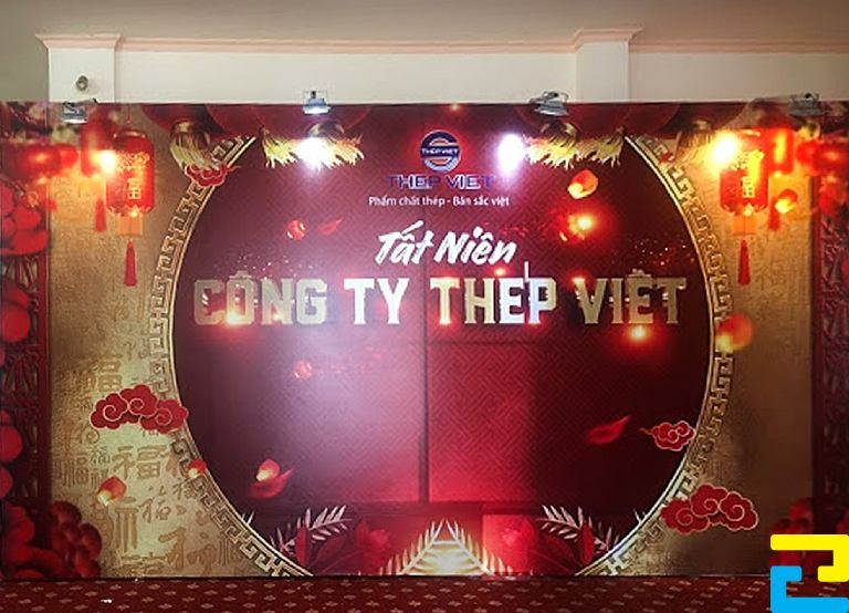 In bạt tất niên đẹp