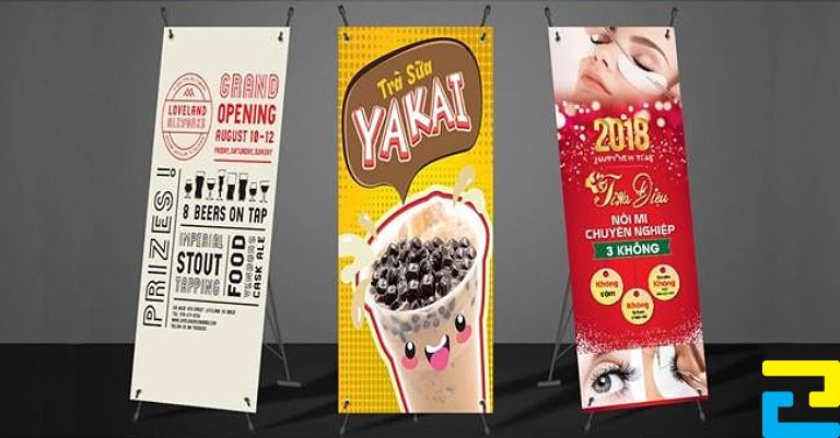 standee trà sữa đẹp