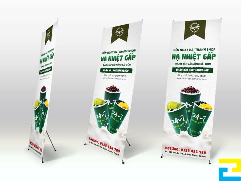 Các mẫu standee ấn tượng