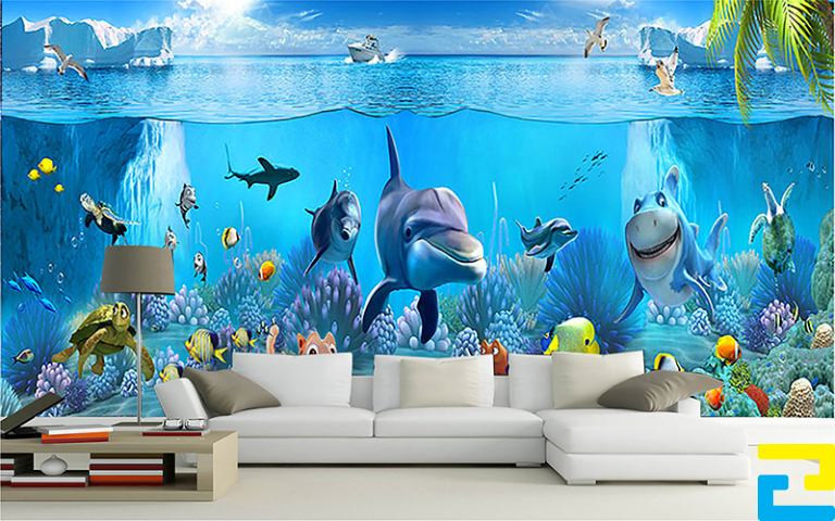 Tranh dán tường đẹp