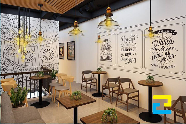 Giay dan tuong quan ca phe