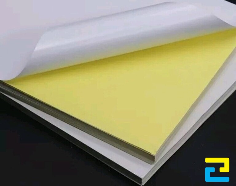 Giấy Decal đế vàng