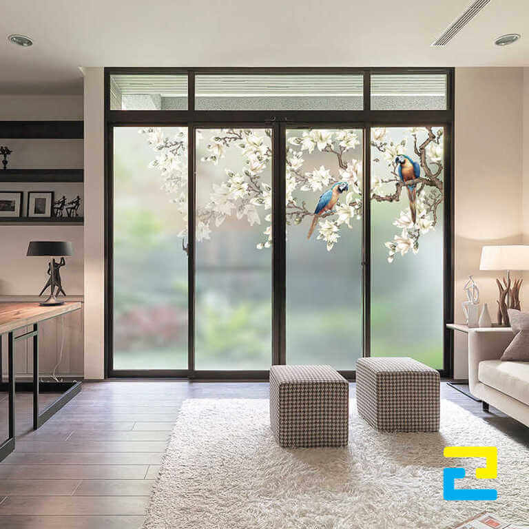 In UV tren decal mo dan kinh